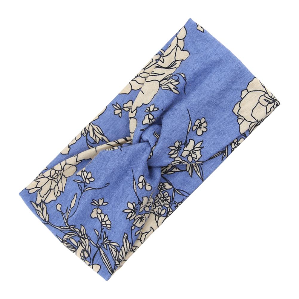 

Женские Девичьи Спортивные Повязки на Голову Цветочный Принт Широкий Край Хлопок Йога Впитывают Пот Головной Убор Повязка Богемные Повязки на Волосы Мягкие Резинки для Волос