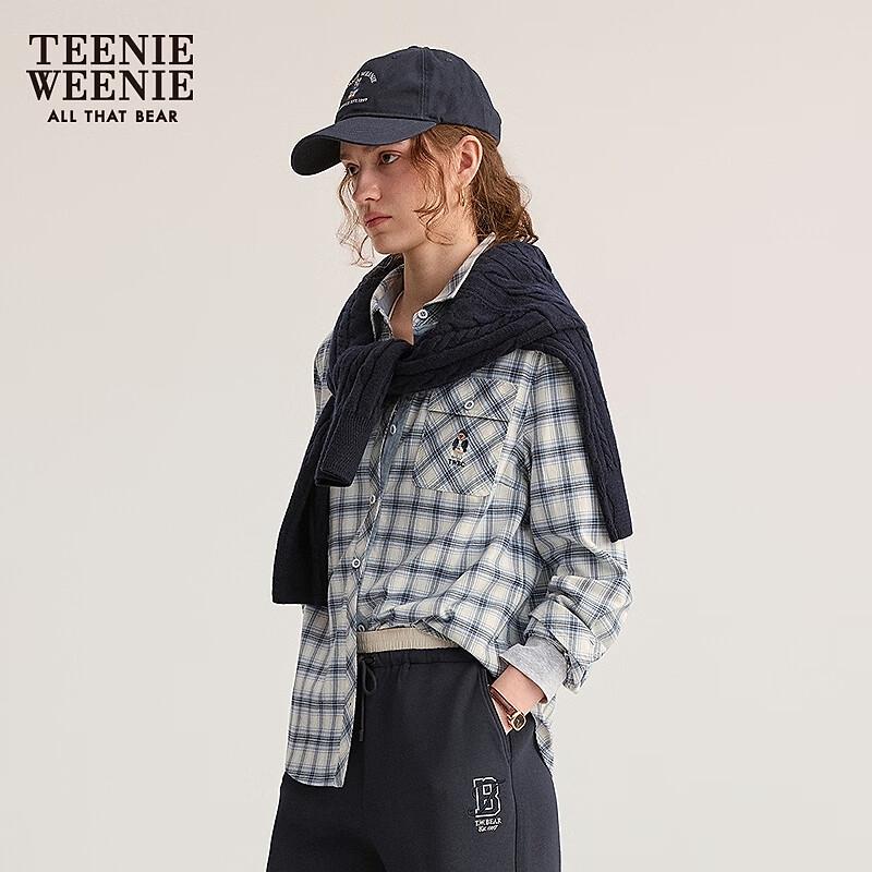 Teenie Weenie Women's Plaid College Style Shirt