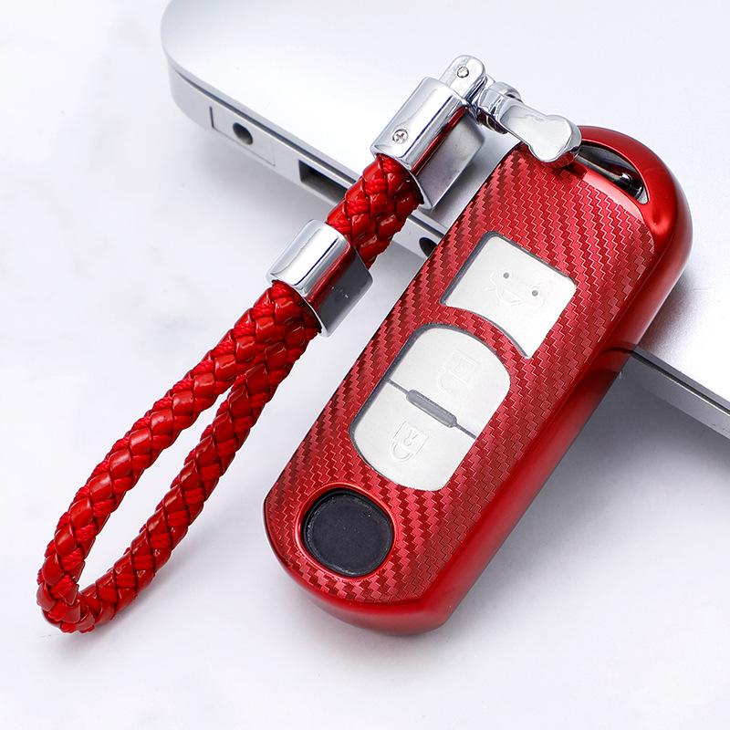 Mazda 3 Axela Key Case: Carbon Fiber Remote Shell for CX4, Atenza, CX5