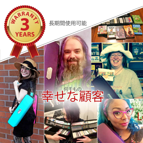 Quiver Time Teal Card Case - Perfect for MTG Decks, Premium Storage Box Case for Trading and Playing Cards - Includes Strap, Dividers, and 100 Apollo