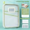 Mesh Pouch Bag File Bag A4 Zipper with Handle Document Organizer