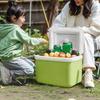 Ice Bucket Insulated Ice Retention Hard Cooler Large Capacity Lightweight Cooling Chest for Camping Hiking Walking Outdoor