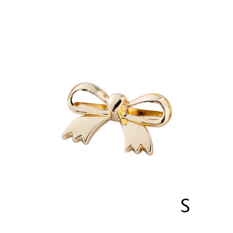 

1 шт. металлический цинковый сплав легкий роскошный стиль милые сумки аксессуары банты 30*18.3 золотой