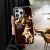 Renaissance Ästhetik Kunst Malerei Weiche Handyhülle für iPhone 15 16 17 Pro Max 17Air 16E 14 Plus 13 12 Mini Stoßfeste Hülle Ba