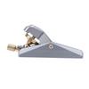 Low Angle Block Plane 33 Degree Woodworking Hand Planer for Miniature Model Leather Making Silver