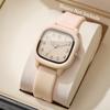 Fashion Square Women Quartz Watch Casual Silicone Band Ladies Wristwatch for Girls Clock Relogio Feminino
