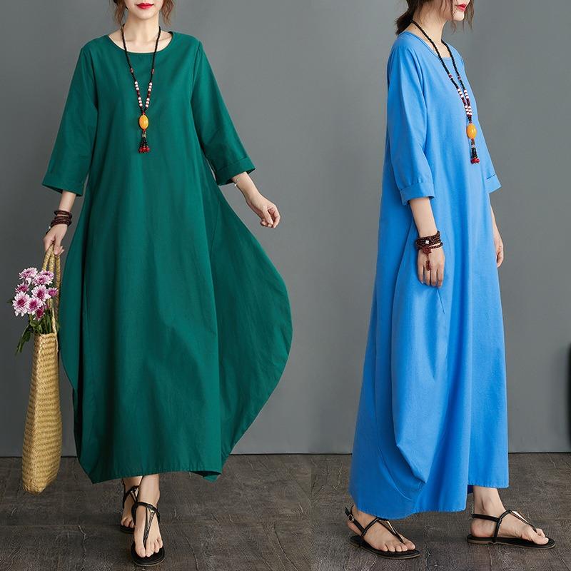 Summer Plus Size Long Dress