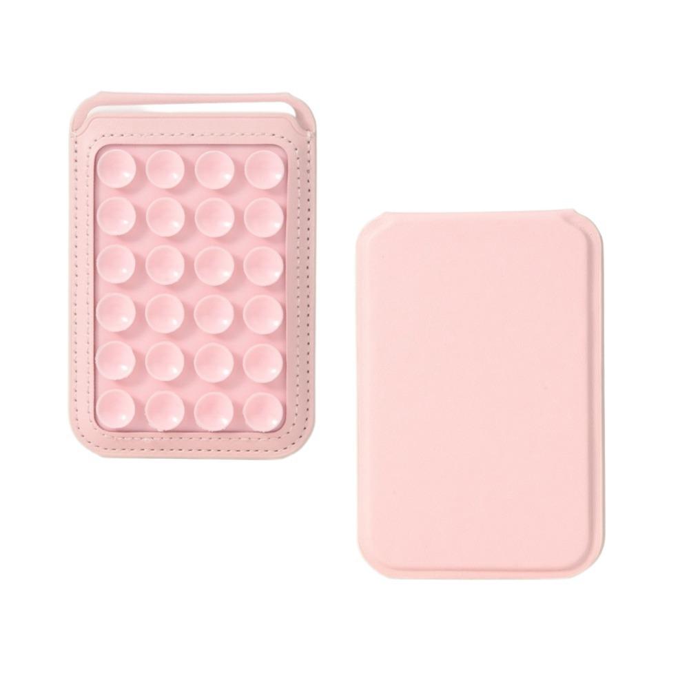 For Magsafe Magnetic Card Holder Strong Adsorption Leather Phone Stand Anti-theft Foldable for iPhone 17 16 15 14 13 ProMax