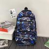 Graffiti Print Men's Backpack Student Schoolbag Women's Computer Bag Large Capacity Travel Backpack