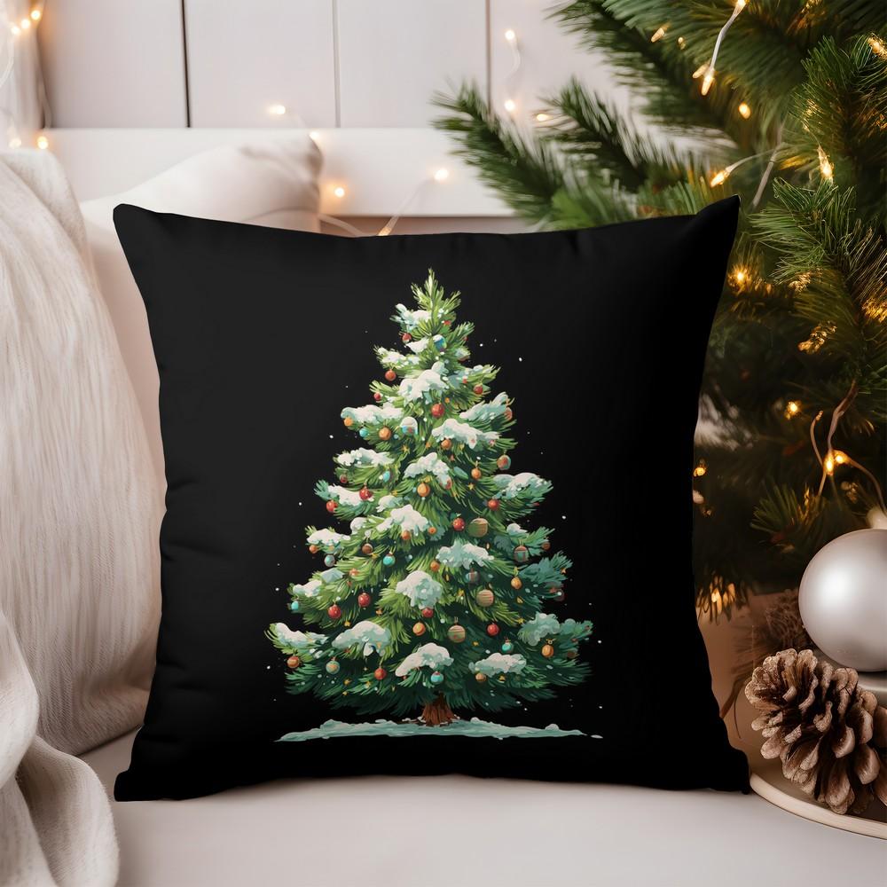 Home Decor Cute Fawn Pattern Pillow for Cozy Decor Pattern Cushion Cover Suitable for Sofa Bedroom Car Pillow Cover