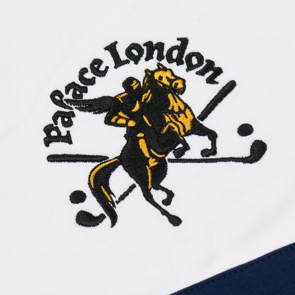 Palace International Rugby White Unisex Tops P28ES056