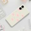 For Samsung Galaxy A07 4G Case Bows Pattern Printing Straight Edge TPU Phone Back Cover
