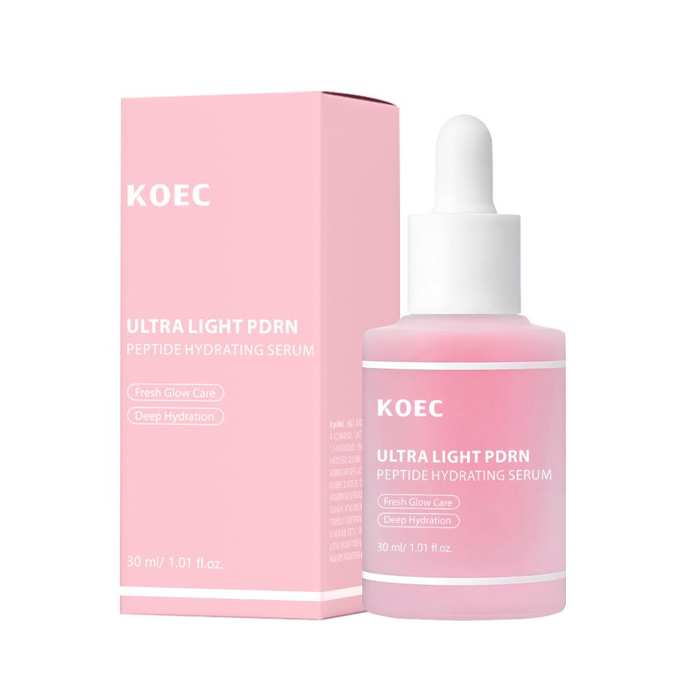 Siero KOEC Ultra Leggero con Peptidi PDRN – Siero Viso Leggero Anti-Età con Estratto di Salmone per Illuminare, Idratare e Rassodare la Pelle