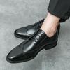 Fashion Men's Brogues Shoes Business Men Leather Shoes Casual Oxfords Shoes For Men