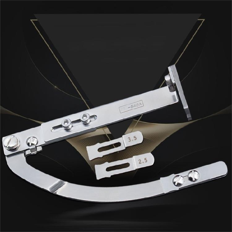 Płaski Przewodnik do Pikowania Samochodowego Regulowany Przewodnik do Pikowania Kołnierz Przewodnik do Szwów Owerlokowych Do Przemysłowej Płaskiej Maszyny Szyjącej