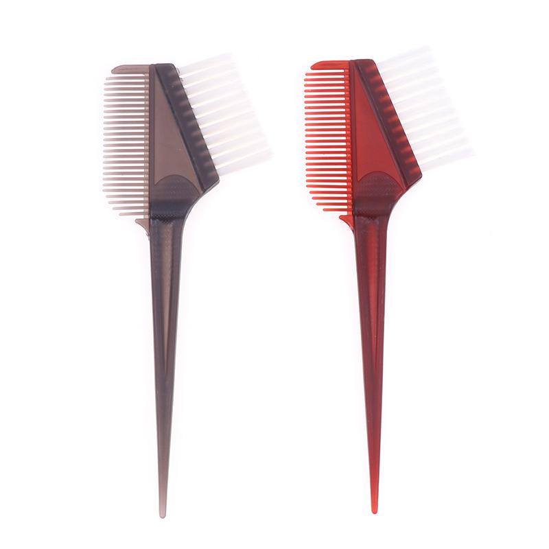 Pro Salon Tools Plastic Hair Dye Coloring Brushes Comb Barber Salon Tint Tools