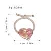 Soft High Elastic Hair Ropes Cute Solid Color Rubber Bands No Slip Ponytail Holders for Women Girls Thick Hair