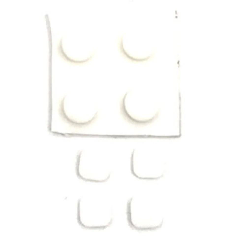 Game Supplies Game Dust Plug Universal Rubber Screen Rubber Plug Durable Screw Hole Glue Particles for NEW3DS XL/NEW3DS LL