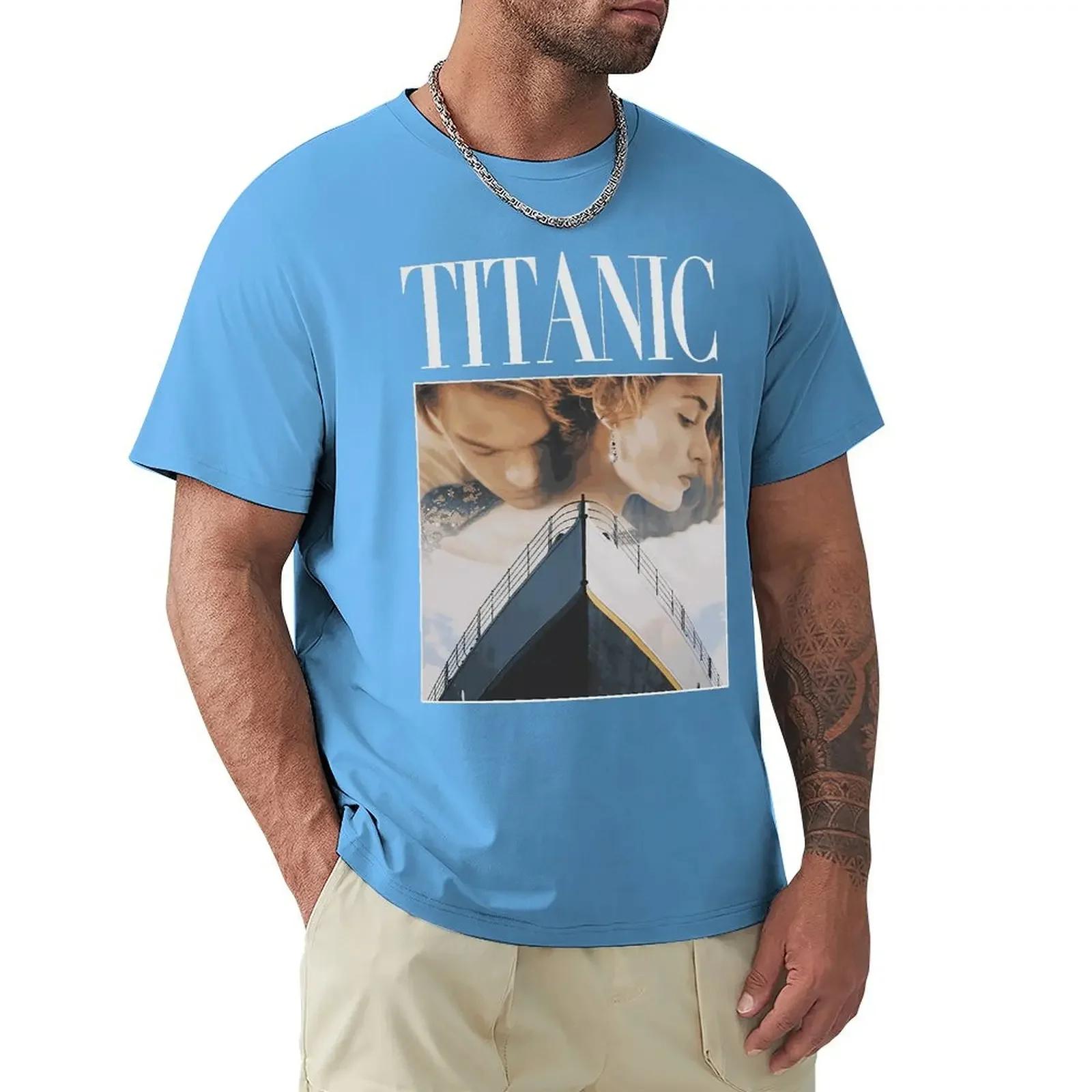 

Titanic T Shirts Unisex Black Leonardo DiCaprio Kate Winslet Tee Vintage TShirts Mens Womens Throwback Homage T-Shirt Funny Gift#Color(1) XXXXXL