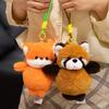 Bear Capybara Plush Keychain Rabbit Plush Toys Small Pendant Animal Doll Keychain  Home Decor