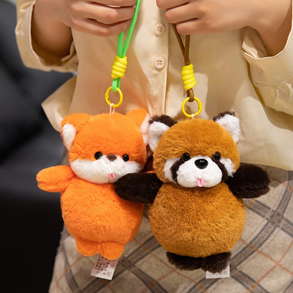 Bear Capybara Plush Keychain Rabbit Plush Toys Small Pendant Animal Doll Keychain  Home Decor