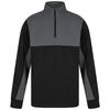 Finden & Hales Mens Colour Block Quarter Zip Tracksuit Top