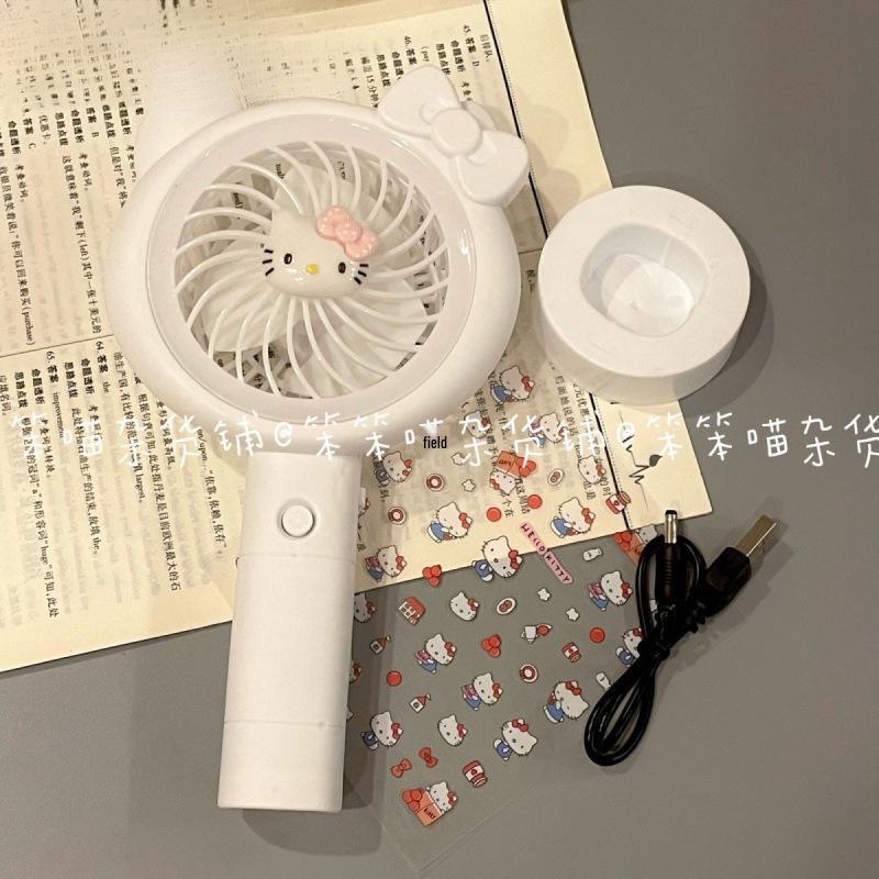 Rechargeable Portable Cartoon Cat Mini Fan