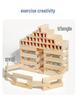 Wooden Building Blocks for Kids: Educational Construction Toys for Stacking and Building Fun