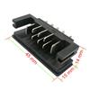 2pcs Connector Terminal Adapter Metal Plastic Silver