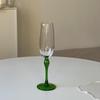 LISM Black Stem Vintage French Champagne Glass