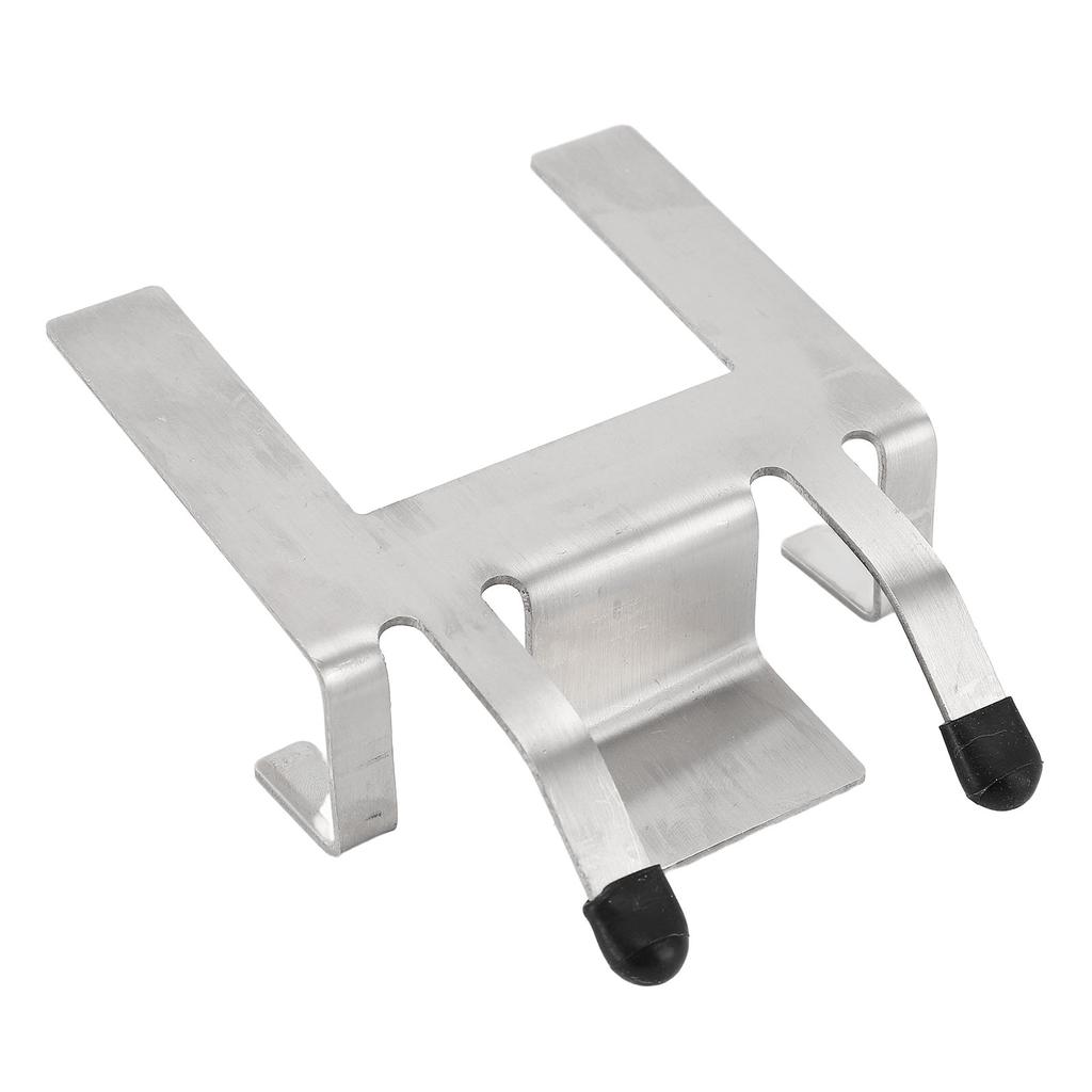 Crock Pot Lid Holder Stainless Steel Slow Cooker Lid Organizer Rack with Anti Slip Silicone Pad for