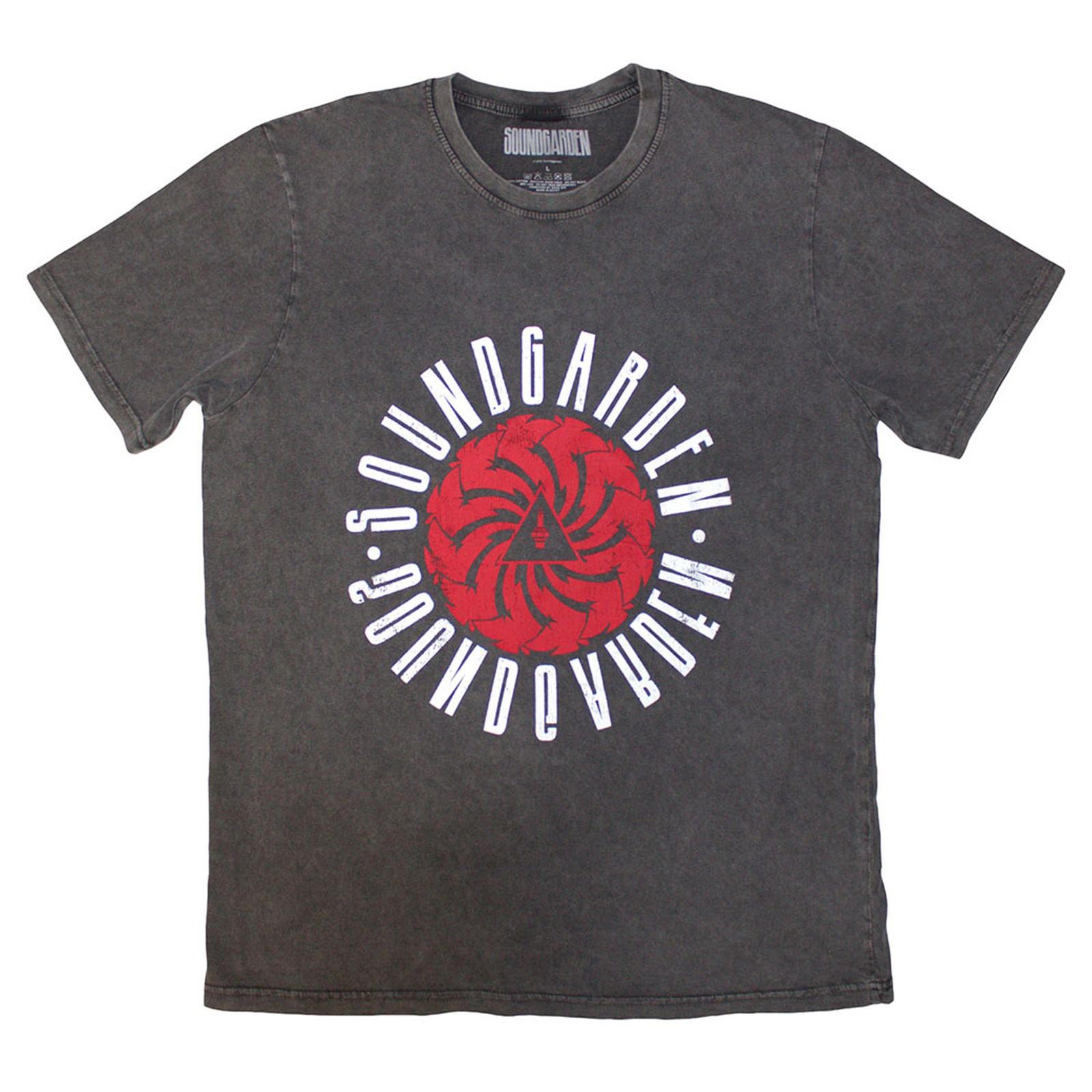 Soundgarden Circle Band Logo Stone Wash T Shirt XL