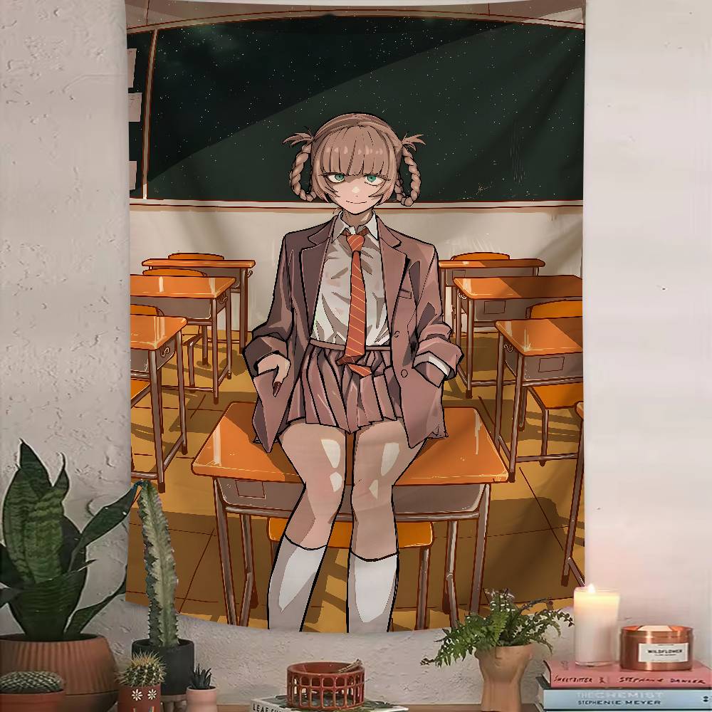 Kawaii Nazuna Nanakusa Tapestry Bedroom Cute Anime Call of Night Modern Young People Style Dorm Theme Room Decor