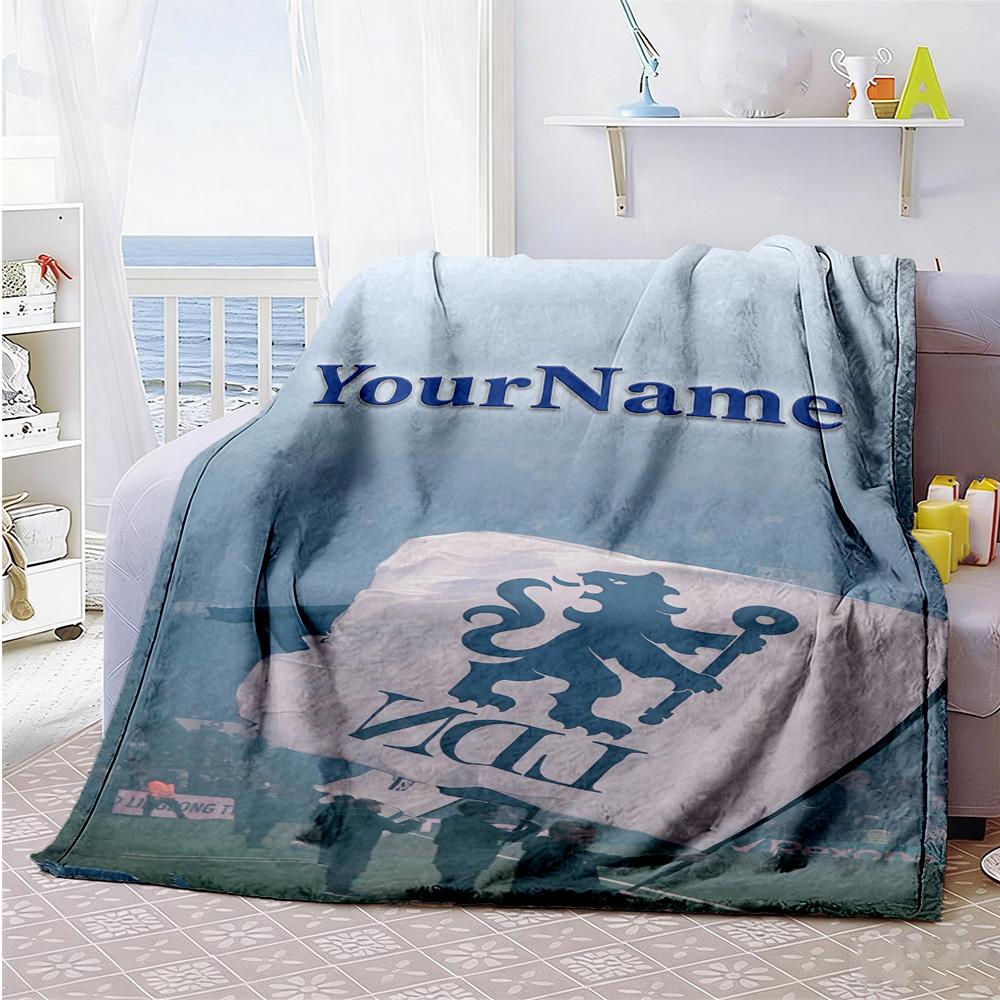 Chelsea Personalized Name Blanket Multi-purpose Customizable Blanket Durable Comfort Great for Seaside Living Room Picnics Bed Ideal for All Seasons