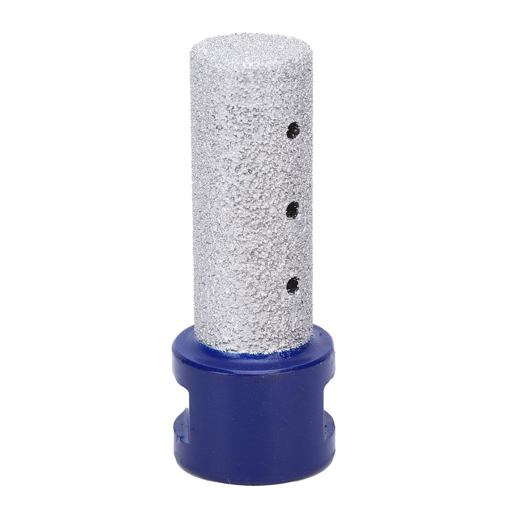 Diamant Trockenbohrer Gewindefräser Geradschaft Gelötete Öffnung Polieren Reiben Bohrer 15mm