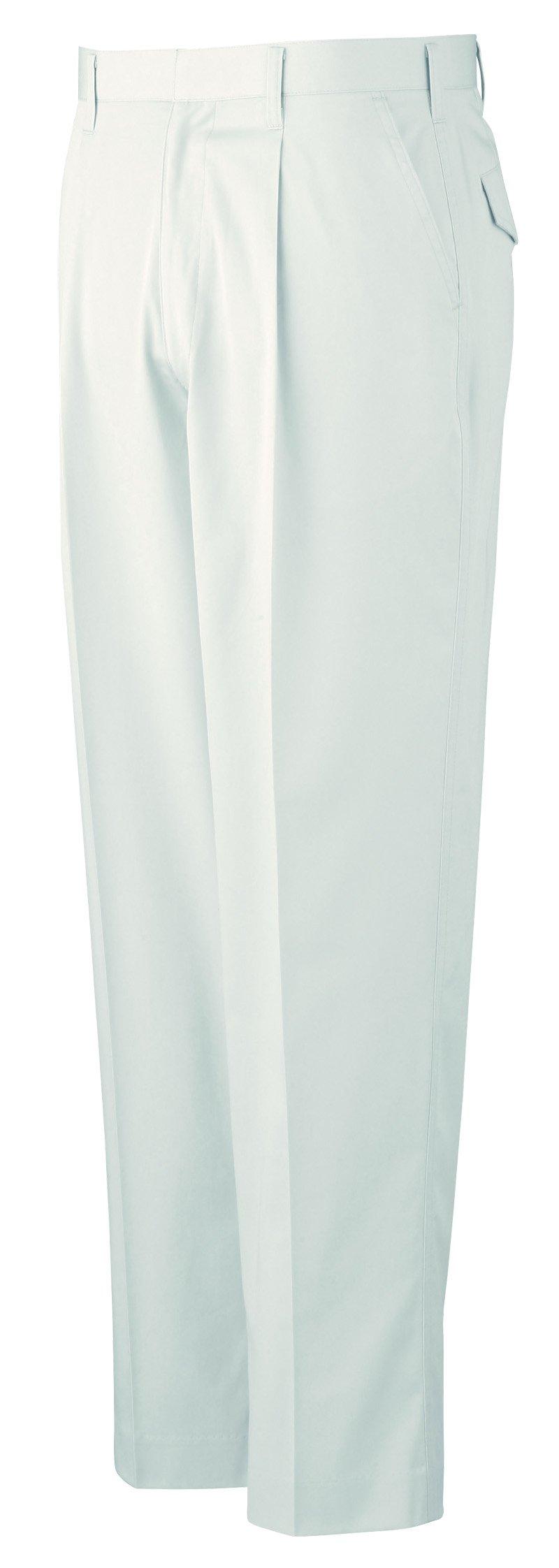 

[COCOS Nobuoka] A-743 One-Tuck Slacks, Platinum Silver, 106