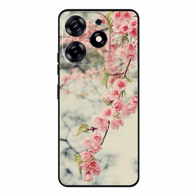 For Tecno Spark 20 Pro Case Wolf Soft Silicone TPU Back Cover Phone Cases For Tecno Spark20 Pro KJ6 Cute Animals Protector Funda