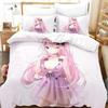 Anime Nyatasha Nyanners Bedding Set For Bedroom Soft Modern Bedspreads Comefortable Kids Duvet Cover Quilt Cover And Pillowcase