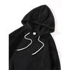 Men's Plus Size Hoodie Casual Stylish Coral Fleece Jacket For Fall Winter Comfortable Men's Outerwear