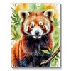 Watercolor Animal Series Diamond Painting Decoration Diy Full Rhinestone Eagle Raccoon Mosaic Cross Stitch Kit Gift