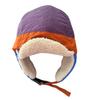 Trendy Color Blocked Winter Trapper Hat with Warm Padded Design For Running Camping Street Wear Headwear Unisex