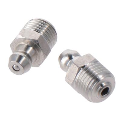 10 Stück Gerade Schmiernippel M6/M8/M10x1mm Hydraulischer Schmiernippel Edelstahl Zerk-Schmiernippel Düse für Mechanische Ausrüstung