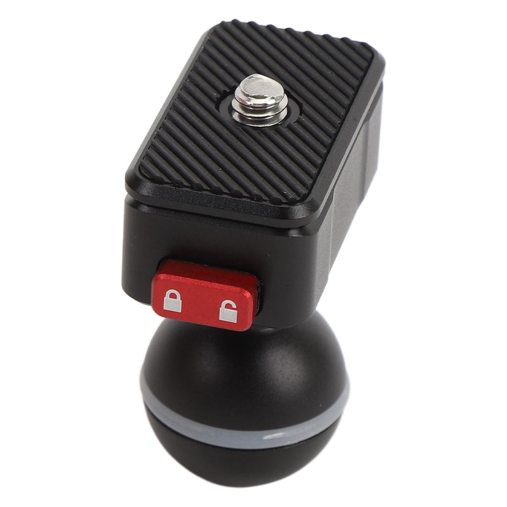 Sports Camera Riding Mount Universal Action Camera Quick Release Base Adapter with Ball Head Mount L