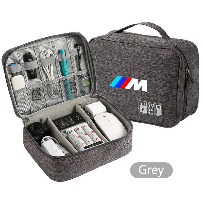 Car Storage Bag Separate Storage Multi-function Travel Bag For BMW M Performance M3 M5 M6 Power E70 F11 F25 E30 F31 E83 sticker