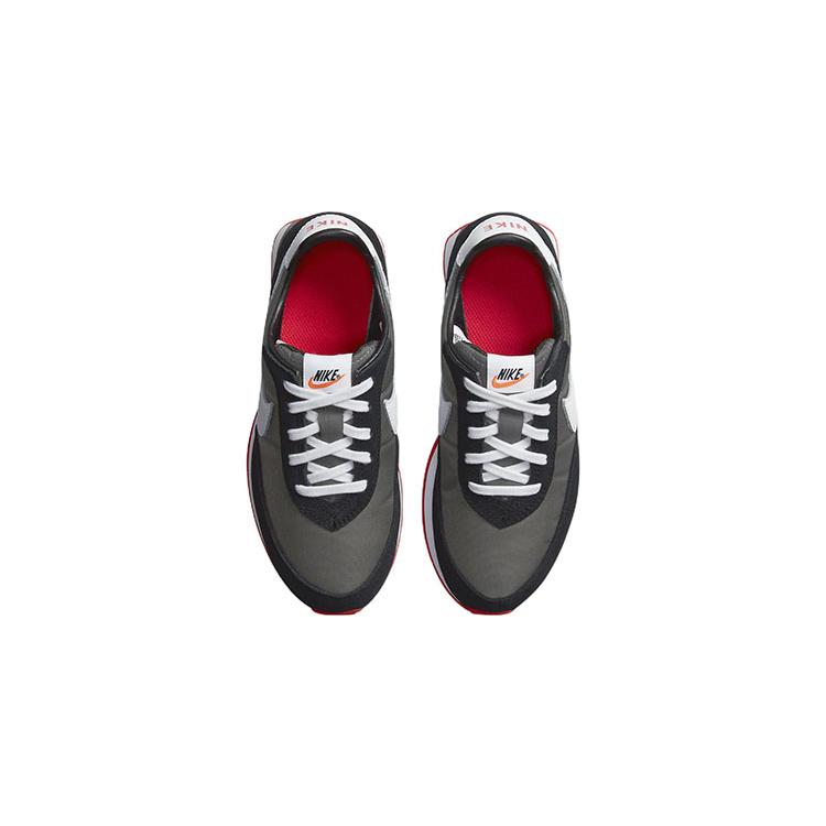 Nike Waffle Trainer 2 Abrasion Resistant Low Top Sports Casual Shoes Black White Children Aged 3 7 Years Old DC6478-005