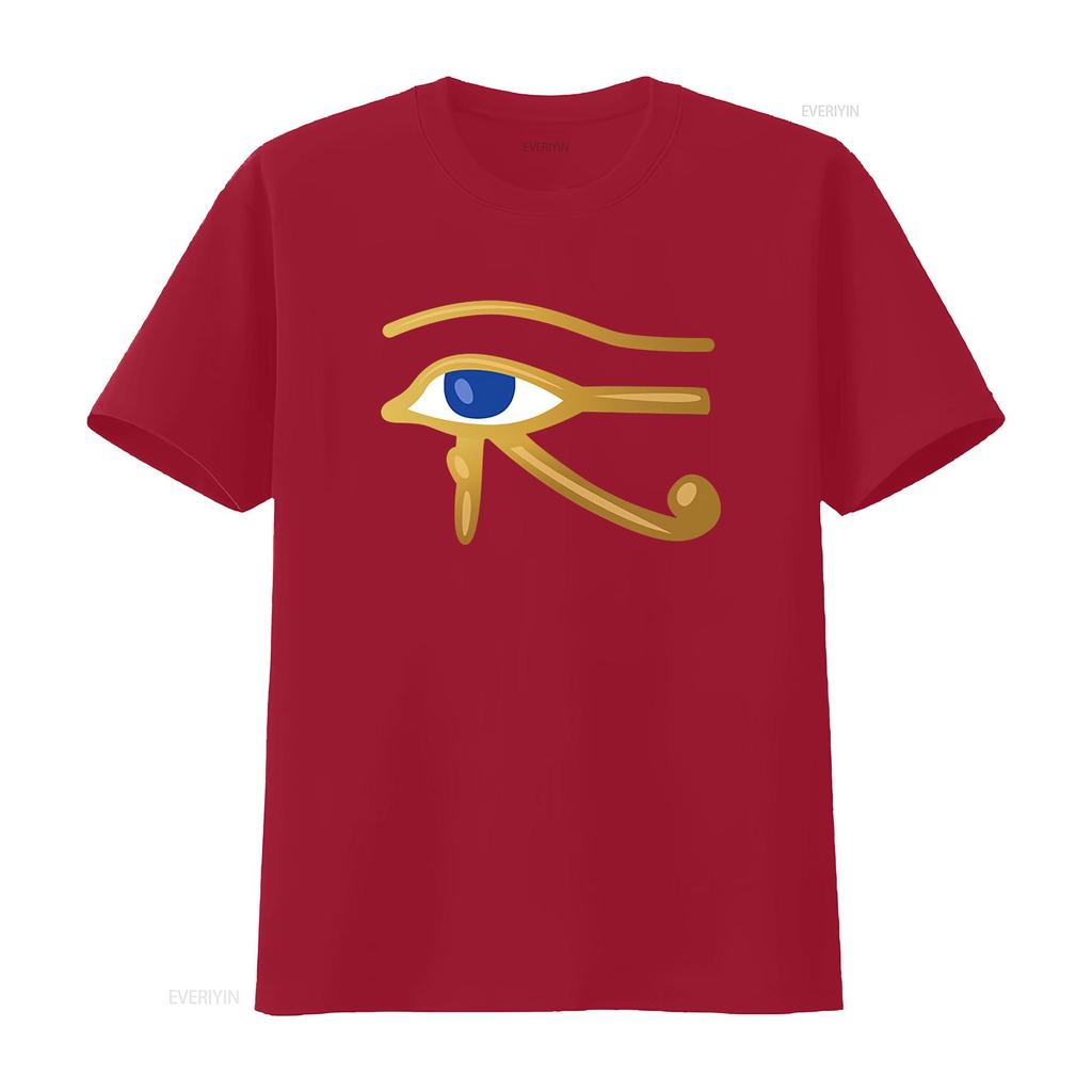 Eye Of God Ra Symbol Ancient Egyptia Funny Black T Shirt 232 Vintage Homme Fashion Casual Stretched Unisex Versatile
