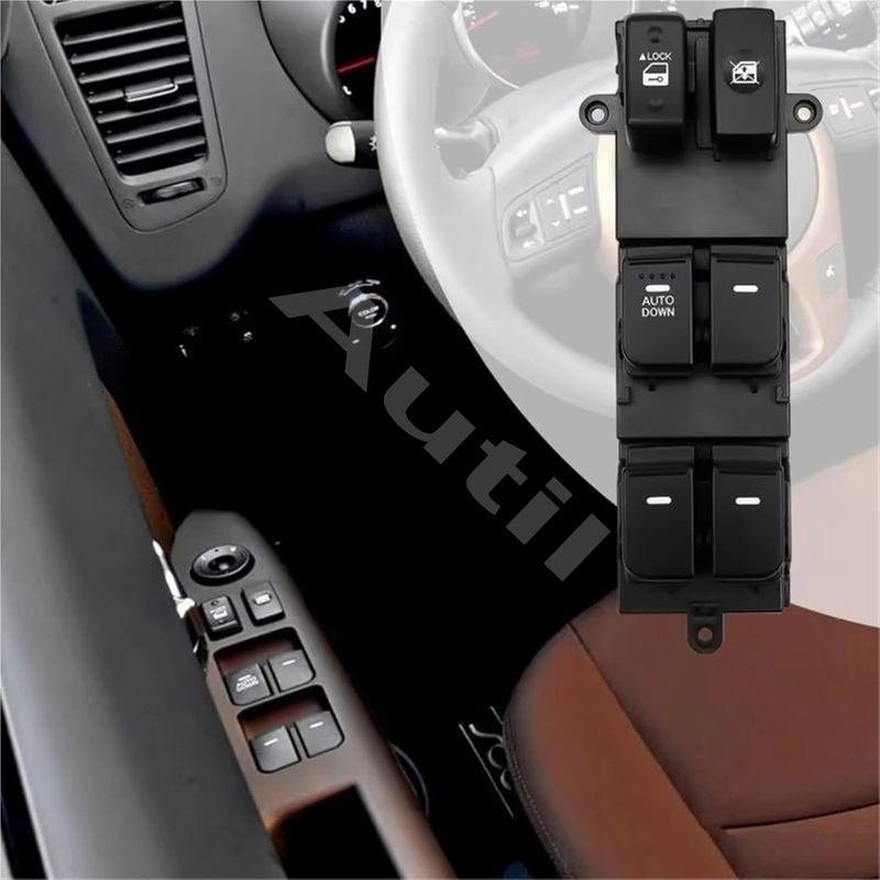 For Kia Sorento 2002-2009 93570-3E410 Front Left Electric Power Master Window Switch Glass Lifter Control Button Car Accessories