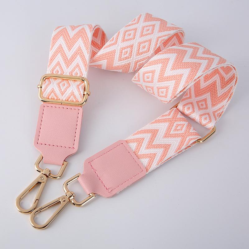 New Bag Shoulder Strap PU Leather Accessories Versatile Multi-color Woven Shoulder Crossbody Fashion Bag Strap Bag Accessories