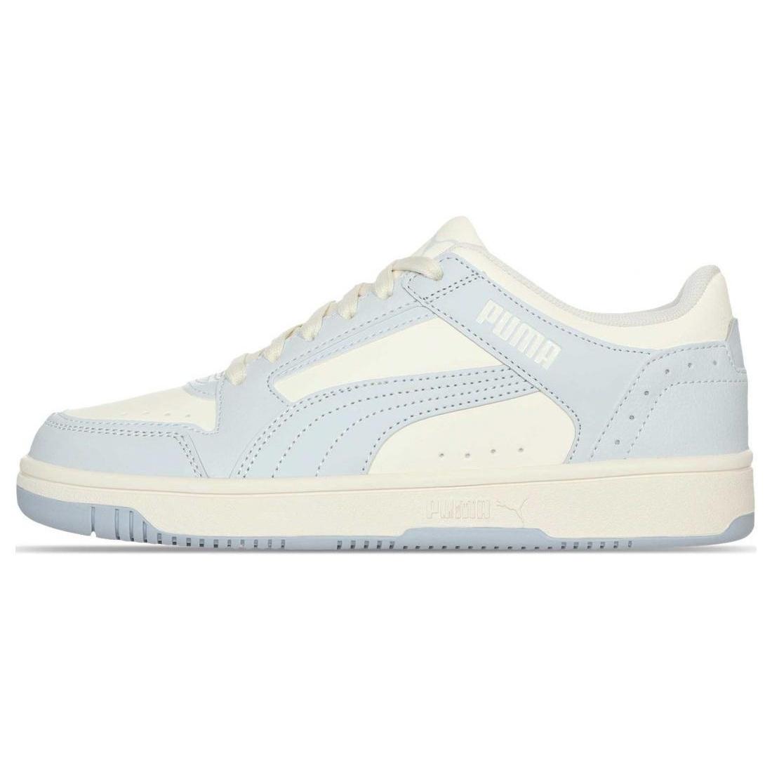 PUMA Rebound Joy Low White Grey Violet Unisex 380747-22 EU 35.5