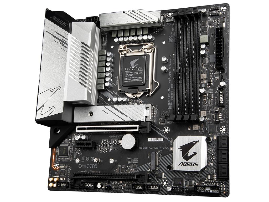 GIGABYTE B560M AORUS PRO AX Motherboard MicroATX B560 MB5281 Rev.1.0 [Intel Chipsatz]
